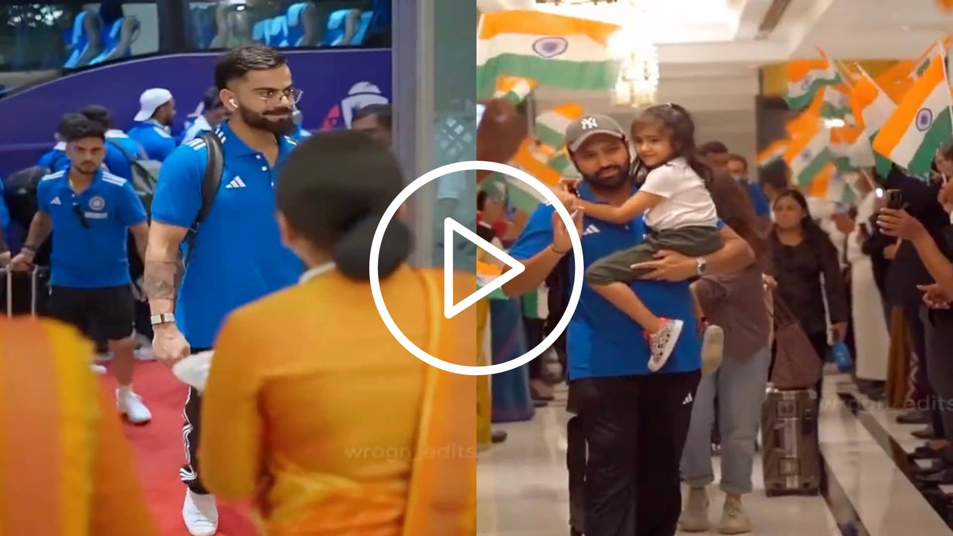 [Watch] Team India Receive 'Big Welcome' In Ahmedabad For World Cup 2023 Final